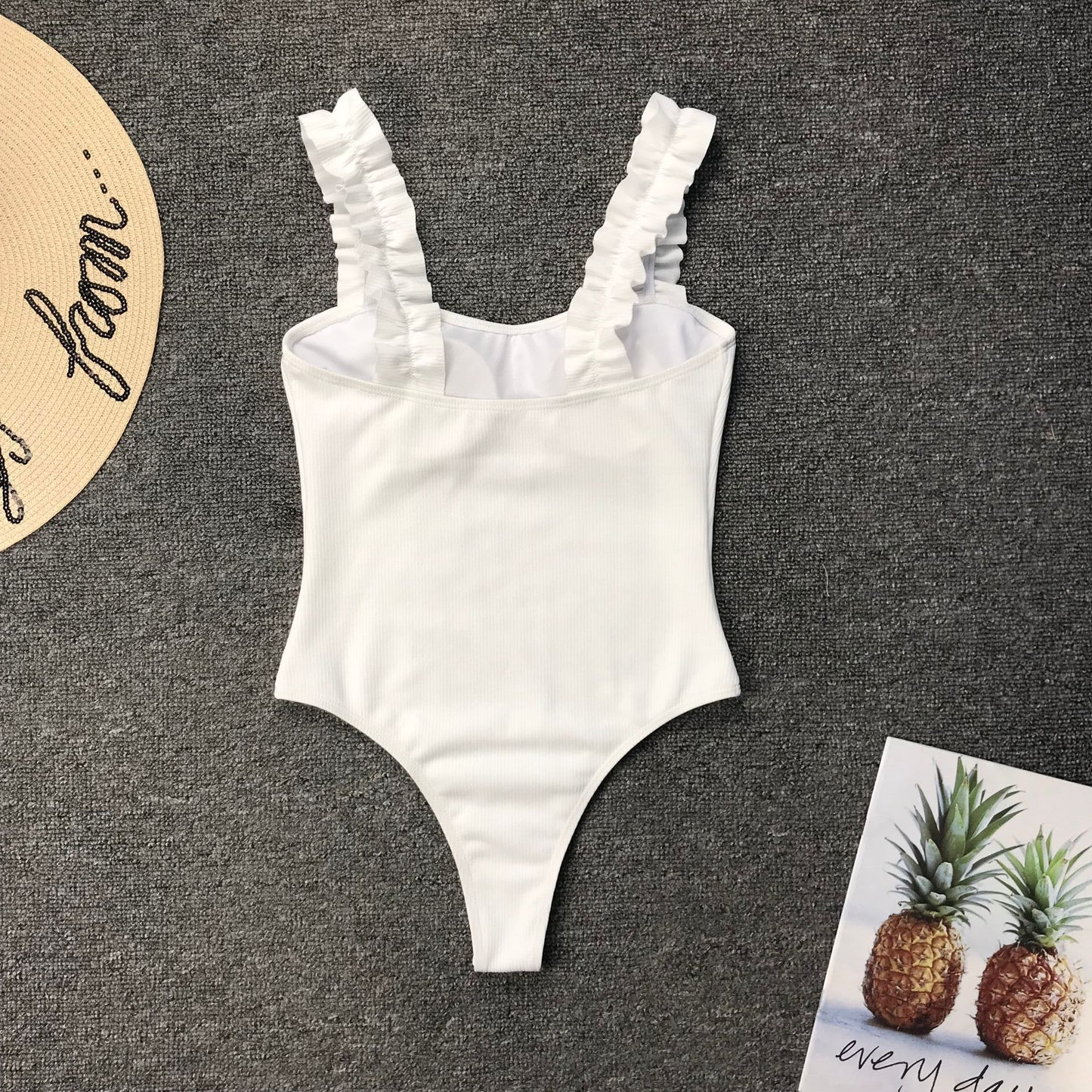 One Piece Push Up Monokini Bodysuit Swimsuit